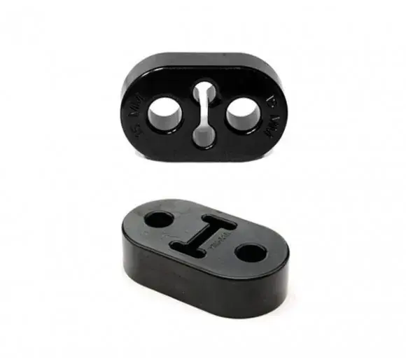 Handmade Kartboy Exhaust Hanger - 12mm Black (WRX/STi 08-20) Long