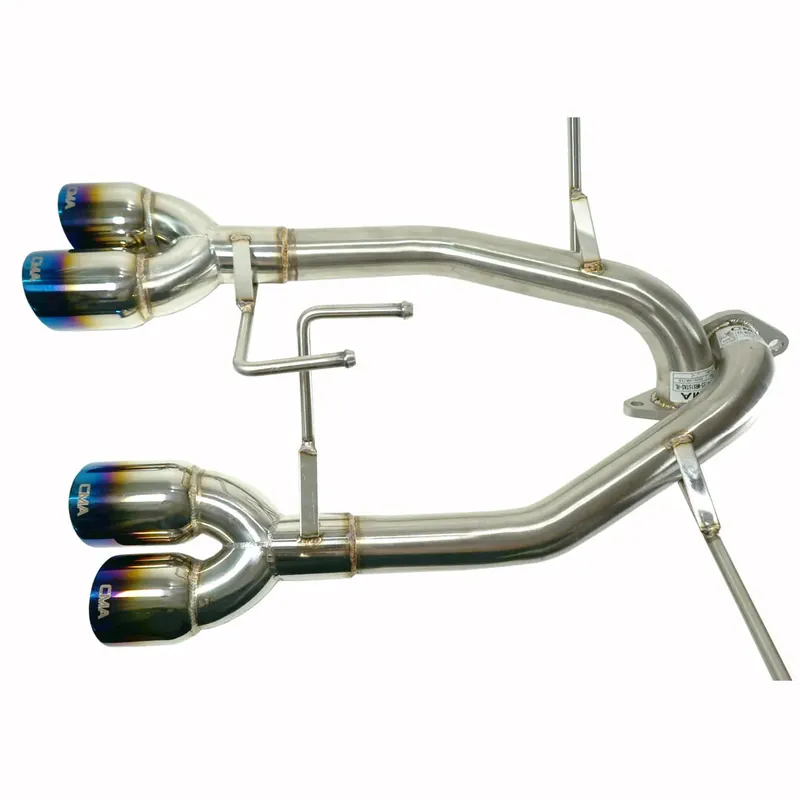 Reduced Price CMA Muffler Delete Axle-Back - 3 inch Double-Wall Neo Tips (WRX/STi 2015+)