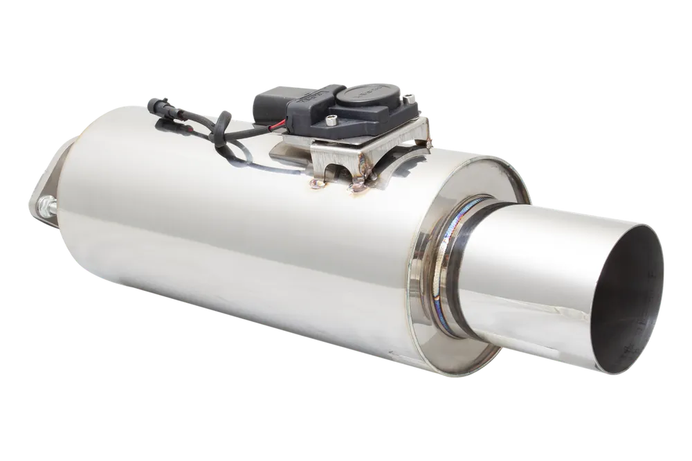 XForce Varex Univesral Cannon Muffler - 3.5in Inlet/4.5in Outlet Money Back Guarantee