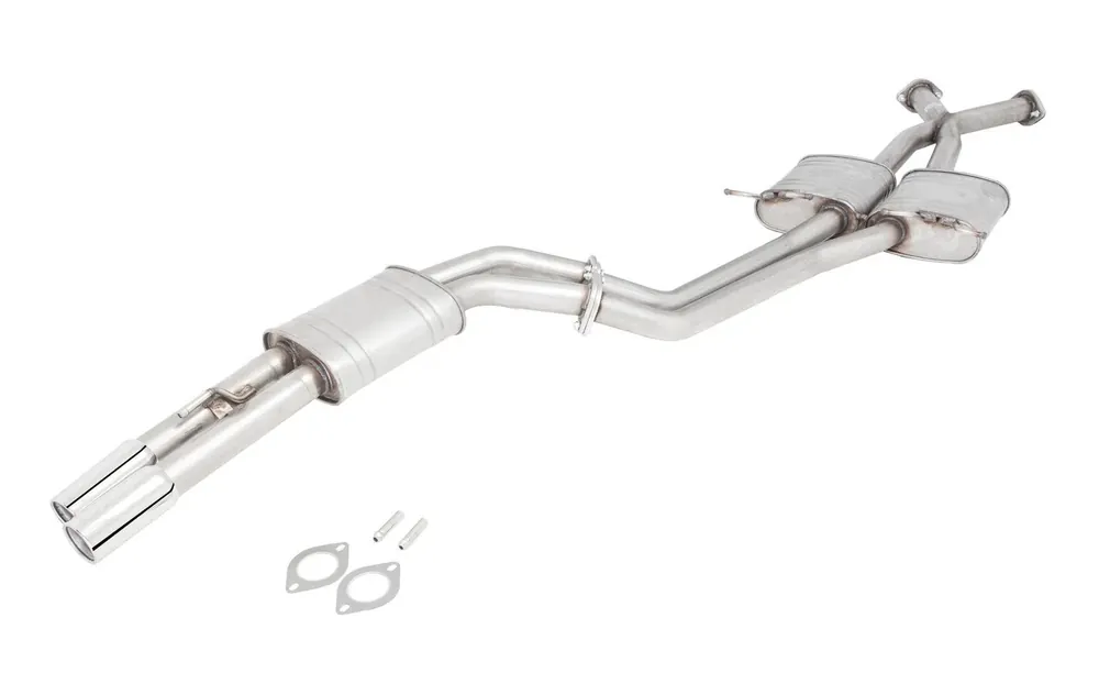 XForce Twin 2.25in Cat-Back Exhaust - Non-Polished Stainless (Commodore 97-06) Express Delivery