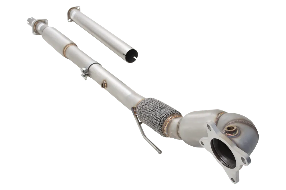 XForce 3in Dump-Pipe and Cat Kit - Stainless Steel (Golf GTi Mk5 05-09/Mk6 09-13) No Minimum Order