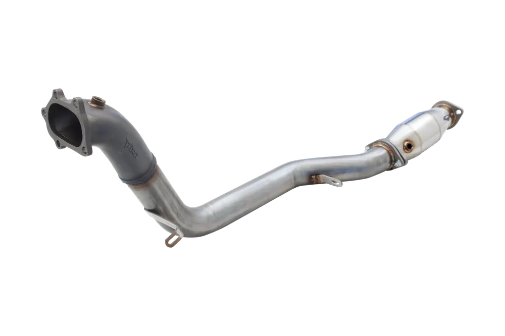 Trending XForce Non-Polished Stainless Steel 3in Dump-Pipe w/Metallic Cat (WRX/STi 08-20)