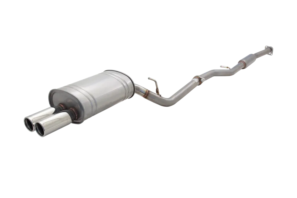 XForce 2.5in Cat-Back Exhaust - Twin-Tip - 409 Stainless Steel (Impreza 94-07) Today Only