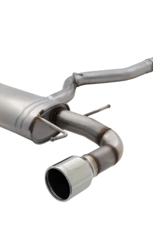XForce 3in Cat-Back Exhaust Single Tip - Non-Polished Stainless (WRX Hatch 07-11) Markdown