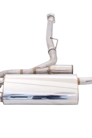 Original XForce 3in Cat-Back Exhaust - Twin 4in Tips - 409 Stainless Steel (RX-8 03-08)