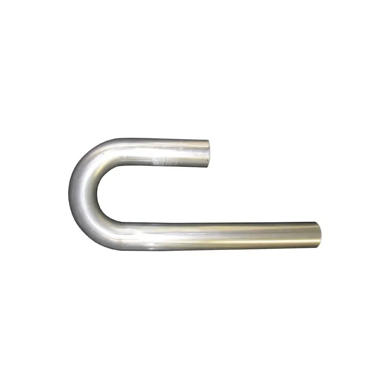Budget Aeroflow Stainless Steel 180 Deg J Bend - 1.25" O.D 6"/12" Leg
