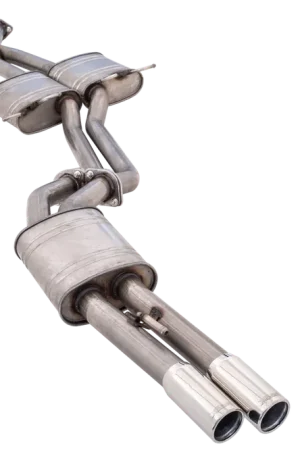 Luxury XForce Twin 2.5in Cat-Back Exhaust - Non-Polished Stainless (Commodore 97-06)