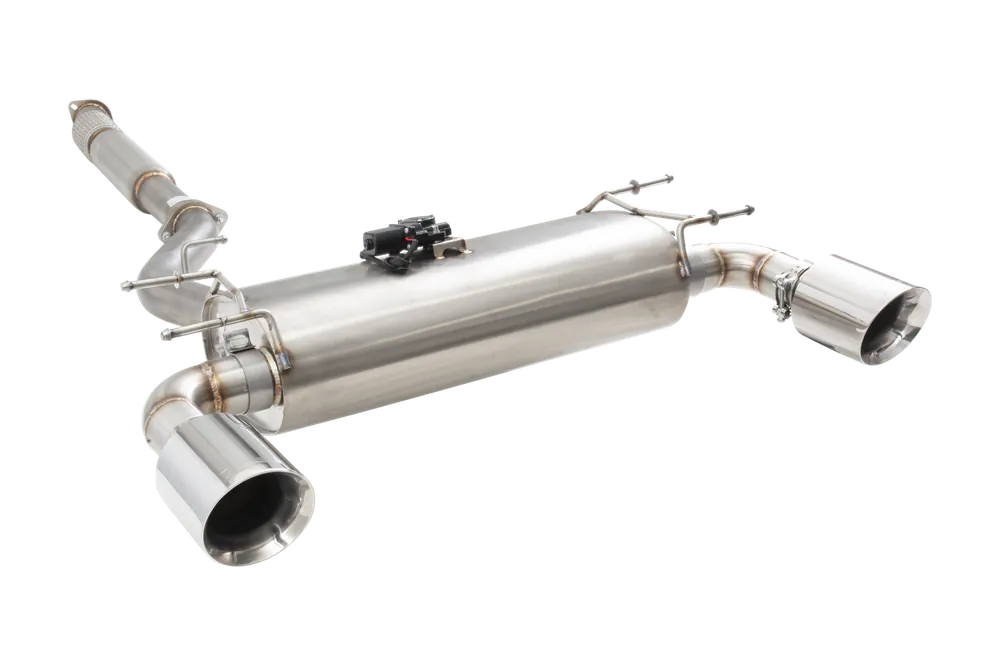 XForce 2.5in Varex Valved Cat Back Exhaust System - Stainless Steel (BRZ/GR86 22+) Seasonal Sale