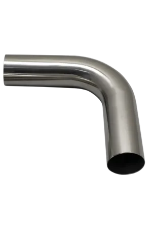 XForce 90 degree 2.5in Stainless Steel Mandrel Bend 1.5D 6in Leg - Polished Special Offer
