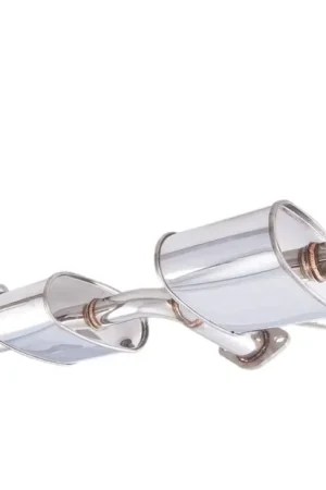 XForce 2.5in Axle-Back Exhaust System w/ Dual Side Outlets - Stainless Steel (Lancer 07-11) Brand New