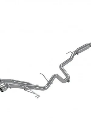 Hot Deal MBRP 2.5" Cat-Back Exhaust - With Tips (Veloster Turbo 13-18) T304 Stainless, Polished Tips