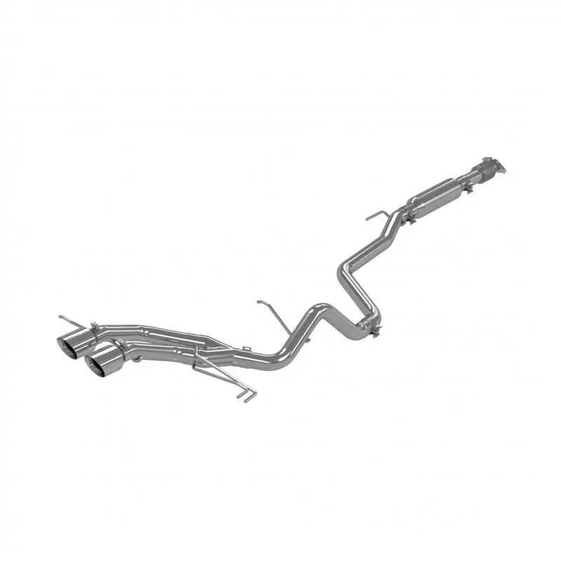 Hot Deal MBRP 2.5" Cat-Back Exhaust - With Tips (Veloster Turbo 13-18) T304 Stainless, Polished Tips