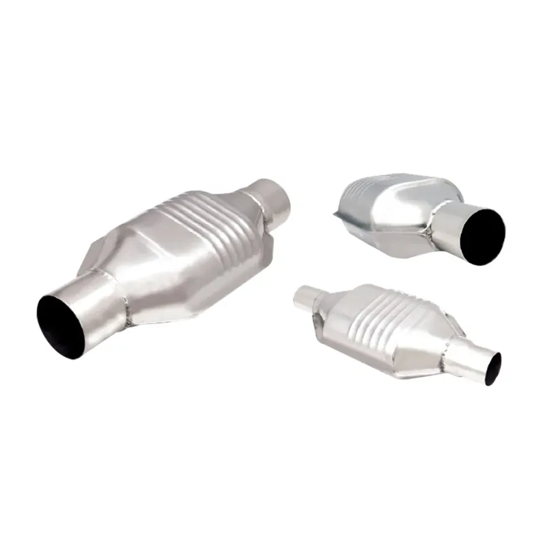 XForce 2.25in Oval Ceramic Hi-Flow Racing Catalytic Converter Super Sale