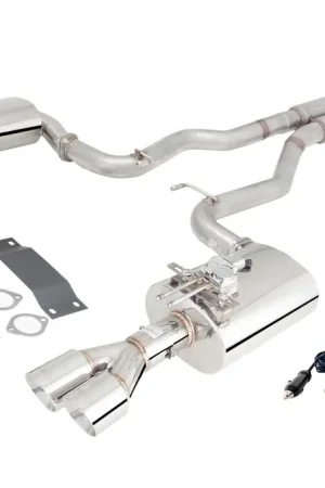 XForce 7-Series Twin 3in Cat-Back Exhaust w/Varex Mufflers - 409 Stainless Steel (Commodore 06-17) New Arrival