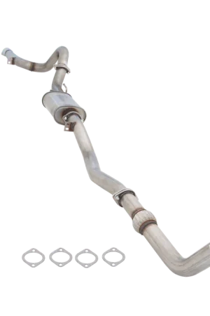 XForce 3in Turbo-Back Exhaust No Cat, Non-Polished Stainless (Landcruiser 100 Series 98-07) Special Discount