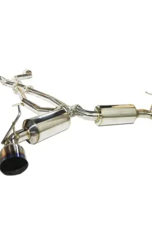 Crafted Invidia Dual N1 Cat Back w/Straight Cut Ti Tips (Nissan 370Z 2009+)