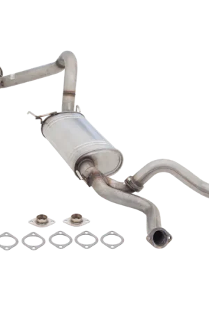 Certified XForce 3in Cat-Back Exhaust, Non-Polished Stainless (Landcruiser 100 Series 98-07)