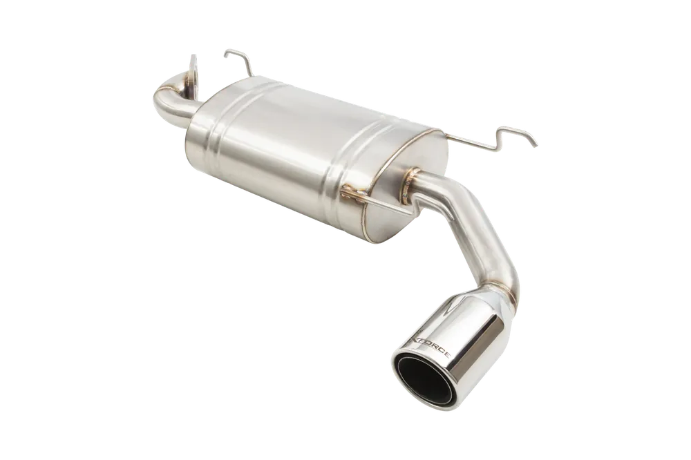 XForce 2.5in Axle-Back Rear Muffler Section - Stainless Steel (MX-5 NB 98-05) Bargain