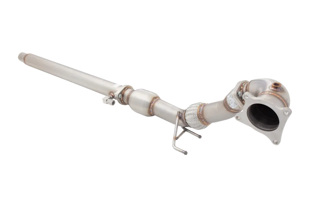 Mega Sale XForce 3in to 3in Dump Pipe and Cat Kit - Stainless Steel (Golf R Mk6 09-13/S3 03-12)