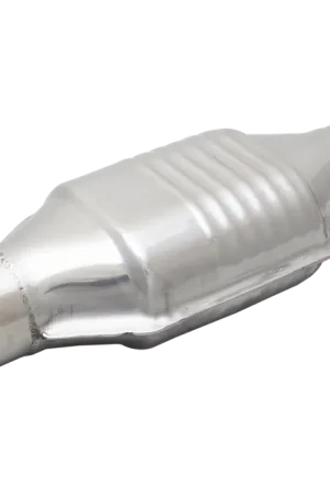 Best Price XForce Hi-Flow Racing Catalytic Converter Round Metallic - 3in Inlet - 4in Body - 7in Body Length 12in Total - 100 Cell