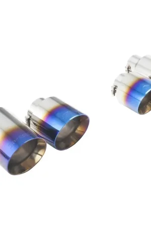 Editor’s Pick XForce 4in Tips to suit XForce Cat-Back Exhaust w/4in Outlet - Titanium (Golf R Mk7 13-21/S3 13-21)