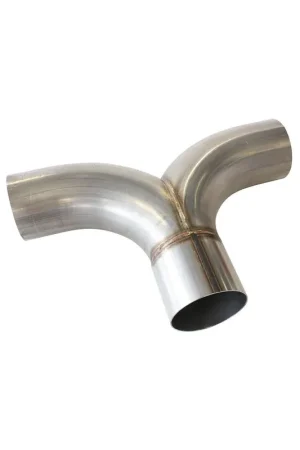 Aeroflow Stainless Steel Y-Pipe 2.5" Radius Flow Bend - 2.5" O.D Next Day Delivery