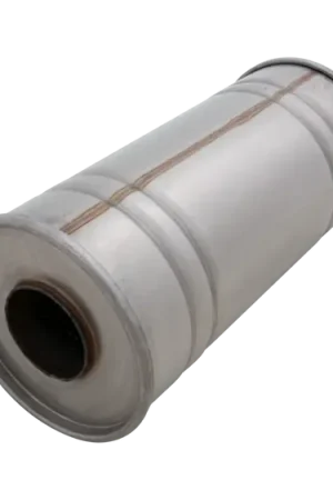 Free Delivery XForce 2.5" Inlet 6" Round Straight-Through Resonator