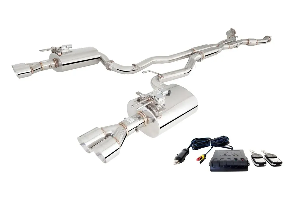 Special Discount XForce Twin 2.5in Cat-Back Exhaust w/Varex Mufflers - 409 Stainless Steel (Commodore 06-17)