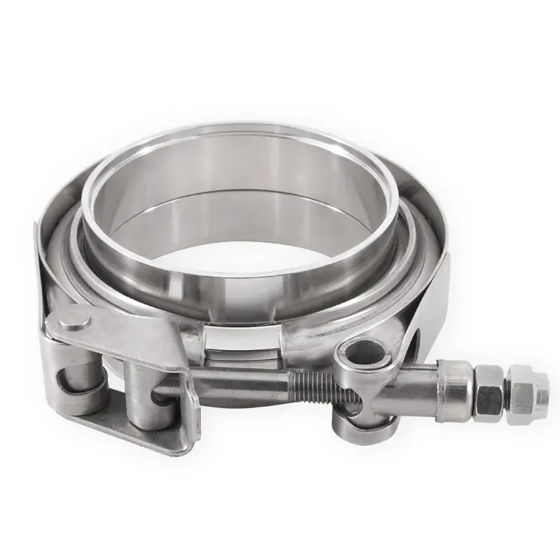 Grab Now Mishimoto Stainless Steel V-Band Clamp, 1.5" - 38.1mm