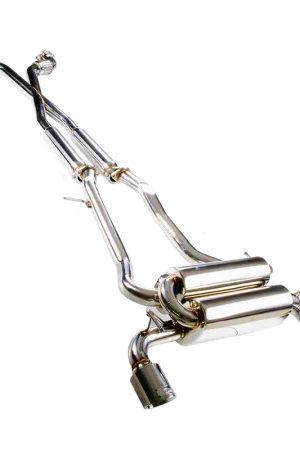 XForce Twin 2.5in Cat-Back Exhaust - Stainless Steel (350Z 03-09) Fresh Stock