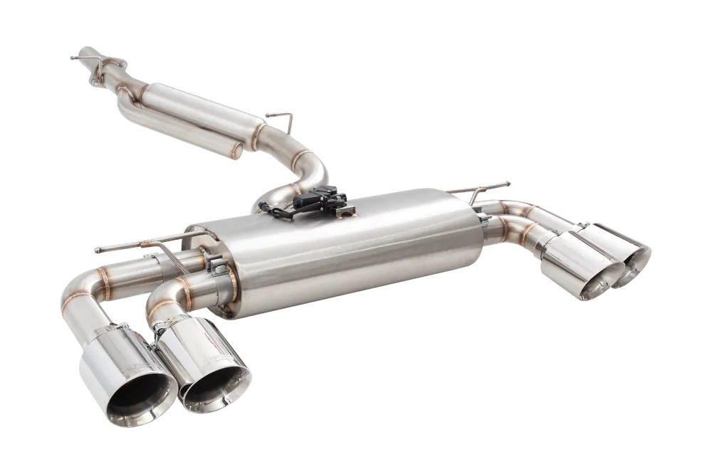XForce 3in Varex Cat-back Exhaust System - Stainless Steel (Golf R Mk7 13-17) Crafted