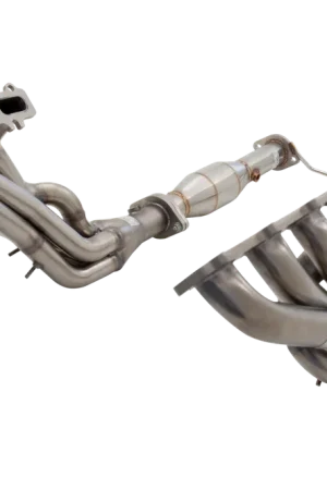 XForce Header & 2-1/2in Metallic Cat Kit - Non-Polished Stainless Steel (Falcon 03-08) One Day Deal