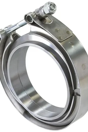 Aeroflow 2.25" V-Band Clamp Kit w/Aluminium Weld Flanges Top Rated