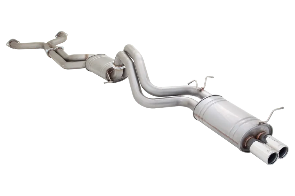No Minimum Order XForce 2.5in Cat-Back Exhaust - 409 Stainless (BA/BF Falcon XR8 Sedan 03-07)