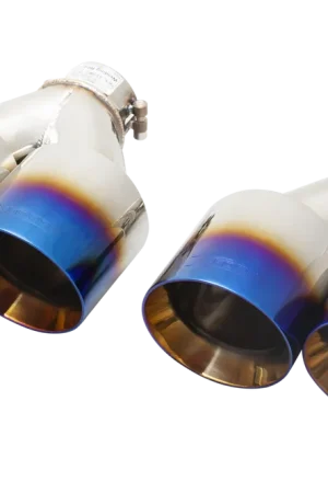 XForce 4in Quad Tips (WRX/STI 14+) Burnt Blue Exclusive Offer