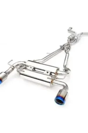 Get Yours Invidia Gemini Cat Back Exhaust - Single Layer Ti Tips (370Z 09+)