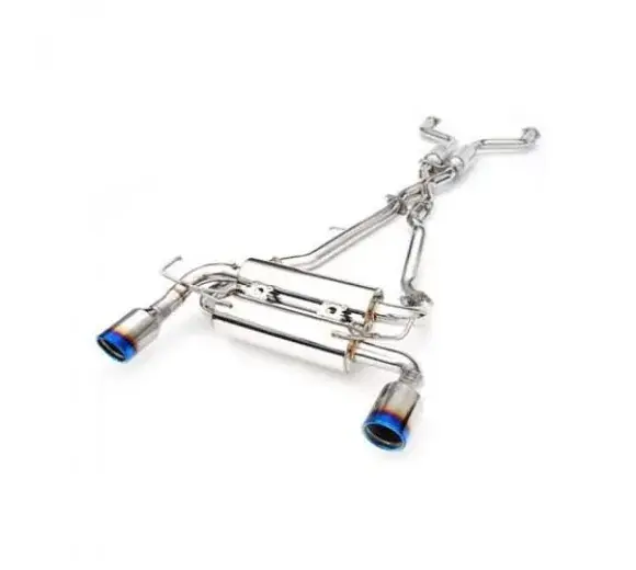 Get Yours Invidia Gemini Cat Back Exhaust - Single Layer Ti Tips (370Z 09+)