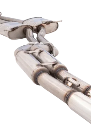 Affordable XForce 2.5in Cat-Back X-Pipe System with Straight Pipe Rear - Raw 409 Stainless Steel (Commodore 01-04)