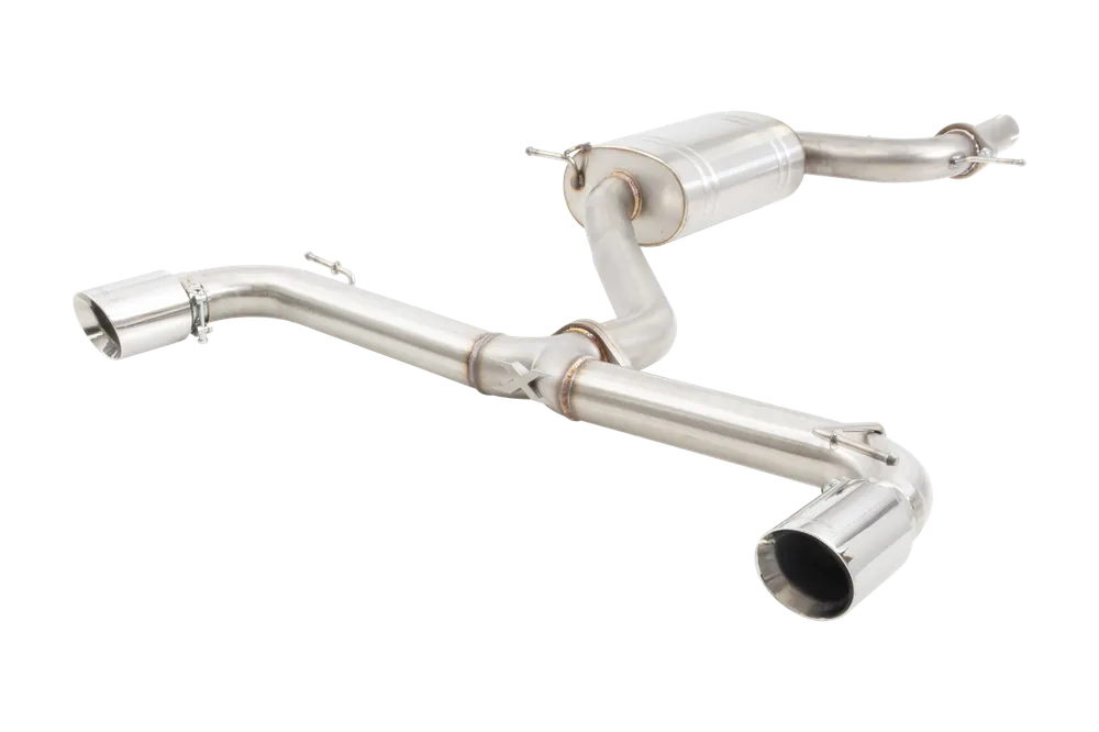 XForce 3in Varex Cat Back Exhaust System - Stainless Steel (Golf Gti MK6 09-13) Handmade