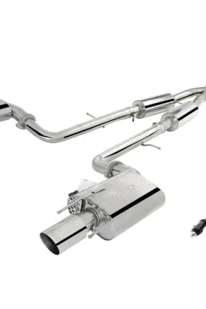 Must Have XForce Twin 2.5in Stainless Steel Cat-Back Exhaust System w/ Varex Rear Mufflers (IS350 13-16)