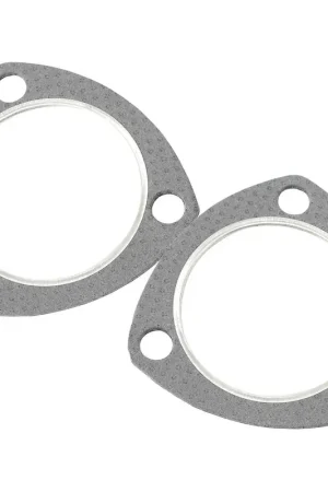 Aeroflow 2.5" 3 Bolt Flange Exhaust Gasket to Suit AF9551-0011 - Graphite - Pair Shop Now