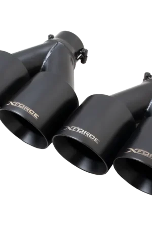 XForce 4in Quad Tips (Cerato 22+ ) Black Flash Sale