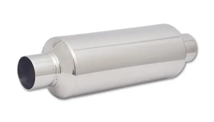 Vibrant Performance Vibrant SS Resonator Standard Design 2.5in inlet/outlet x 18in High Quality