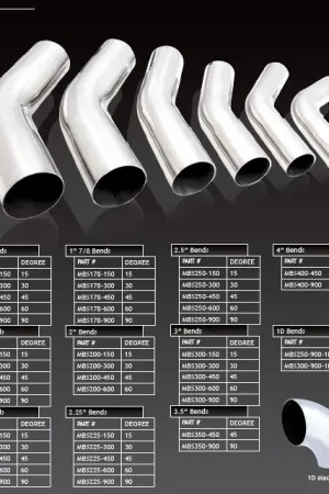 Reduced Price XForce 4in/90 Degree Mandrel Bend - 304 Stainless Steel Brushed