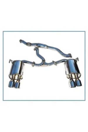 Special Offer Invidia Q300 Cat Back Exhaust w/SS Rolled Tips (WRX/STI 11-20)