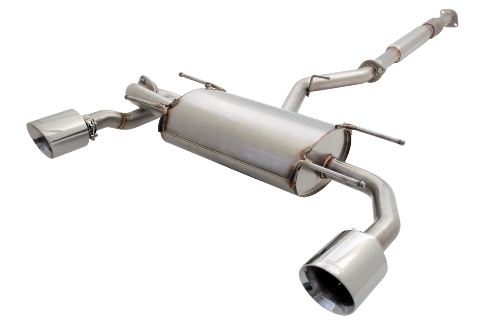 Buy Today XForce 2.5in Header-Back Exhaust w/2.5in Metallic Cat - Stainless Steel (BRZ 12-22/86 12-22)