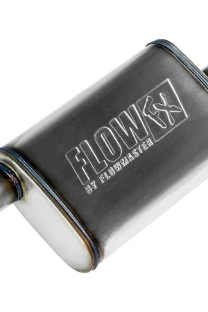 Best Price Flowmaster Flow FX Muffler Flow FX Muffler - 2.25 Offset In/ 2.25 Center Out - Moderate Sound - Stainless Steel