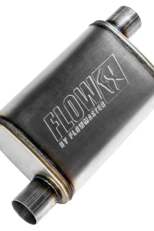 Flowmaster Flow FX Muffler Flow FX Muffler - 2.50 Offset In/ 2.50 Offset Out - Moderate Sound - Stainless Steel While Supplies Last