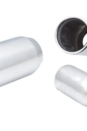 Free Delivery XForce Universal Tips - 3in Inlet 4in Straight-Cut Round Rolled-In Tip