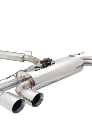 Next Day Delivery XForce 3" 304 Stainless Steel Cat Back Exhaust System With VAREX (Golf R Mk7.5 18+)